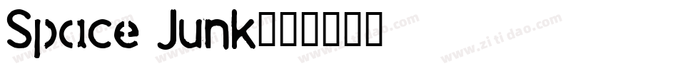 Space Junk字体转换